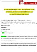 2023 RN ATI MATERNAL NEWBORN PROCTORED NGN EXAM QUESTIONS AND ANSWERS (VERIFIED REVISED FULL EXAM)