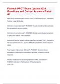 Flatrock PPCT Exam Update 2024 Questions and Correct Answers Rated  A&plus;