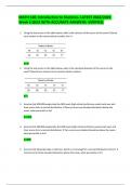 MATH 120&colon; Introduction to Statistics&period; LATEST 2024&sol;2025 Week 5 QUIZ WITH ACCURATE ANSWERS&period; VERIFIED&period;