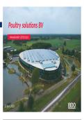 Beroepsproduct 6.2 Poultry solutions BV