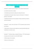 RBC 1 Study Guide with Questions and Answers