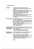 Modern Medicine summary notes on Edexcel GCSE History Medicine Through Time, C1250-Present
