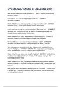 CYBER AWARENESS CHALLENGE 2024