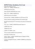 NYPD Police Academy Ch&period;2 Law