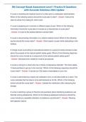 RN Concept-Based Assessment Level 1 Practice B Questions  with Accurate Solutions 2024 Update