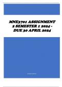 MNE3701 Assignment 2 Semester 1 2024 - DUE 30 April 2024