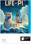 Life of Pi 100 chapter summary,analysis and quotations