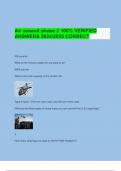 BEST REVIEW Air assault phase 2 100&percnt; VERIFIED  ANSWERS 2024&sol;2025 CORRECT
