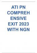 ATI PN COMPREHENSIVE EXIT 2023 WITH NGN.