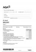 AQA A LEVEL BIOLOGY PAPER 1, 2 AND 3 [CHEAP] [VERIFIED]