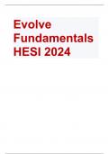 Evolve Fundamentals HESI 2024