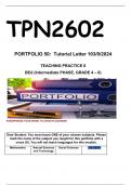 TPN2602 PORTFOLIO 50 2024