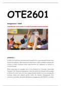 OTE2601 ASSIGNMENT 1 2024