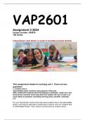 VAP2601 ASSIGNMENT 2 2024