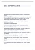 2024 CBP OBT EXAM 8