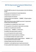 MAT 8hr Buprenorphine Training for Medical Exam 2024