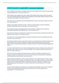 CFIN EXAM 2 &vert;&vert; with 100&percnt; Accurate Solutions&period;