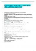 ATO2 NAVY ADVANCEMENT QUESTIONS AND ANSWERS 2024&sol;2025