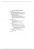 Bio 201 - Exam 4 review notes 