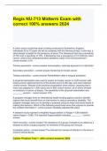 Regis NU-713 Midterm Exam with correct 100&percnt; answers 2024