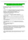 ACQ 202 Module 4 Exam&colon; Part I Developing the System Exam- 19 Q&rsquo;s and A&rsquo;s