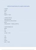 ASL Unit 4 Comprehension Test complete solution update&period;