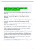 Real estate Marketing Power House Training &lpar;SAE&rpar; Exam Bundle &lpar;Graded A&rpar;