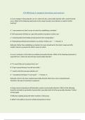 ATI MH Exam 3 complete Questions and answers