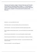 Structure and function chapter 12 blood&comma; Structure and Function of the Body by Thibodeau&sol;Patton Chapter 11 - The Endocrine System&comma; The Nervous System&colon; Structure and Function&comma; Structure and Function&colon; Chapter 10&comma; Structures and Functions of the Muscula&period;&period;&period;