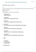 NR-293: |NR 293 PHARMACOLOGY FOR NURSING PRACTICE FINAL EXAM EDAPT NURSING APPLICATION_ HORMONE REGULATION DRUGS QUESTIONS WITH 100% SOLVED SOLUTIONS| VERIFIED ANSWERS