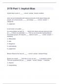 3170 Part 1 Chamberlain college school of  Nursing Question and answers correctly solved 2024 