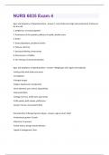 NURS 6035 Exam 4 Questions with Answers (All Answers Correct)