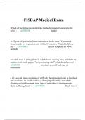 FISDAP Medical Exam