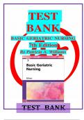 BASIC GERIATRIC NURSING