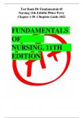 FUNDAMENTALS OF NURSING, 11TH EDITION.