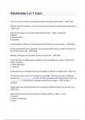 Xactimate Lvl 1 Cert with complete solution
