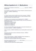 Willow Inpatient ch&period; 3 - Medications with complete solution