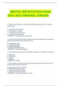 NBSTSA CERTIFICATION EXAM 2022-2023 ORIGINAL VERSION (1)