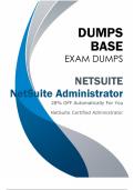 Prepare for Your NetSuite Administrator Exam with Updated NetSuite Administrator Dumps (V8.02)