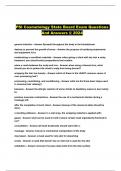 PSI Cosmetology State Board Exam Questions And Answers &commat; 2024