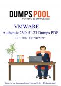 Unleash Your Potential with Premium VMware 2V0-51.23 Study Material from DumpsPool!