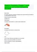 Organic Chemistry Chapter 7 exam questions and answers&lpar;diagrams included&rpar;&period;