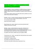 NCSN Chapter 7 &lpar;10&percnt;&rpar; practice exam questions and answers