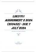 LSK3701 Assignment 2 2024 (203452) - DUE 7 July 2024