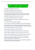 ATC BASICS QUESTIONS AND ANSWERS &lpar;100&percnt; CORRECT&rpar;
