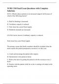 NURS 330 Final Exam Questions with Complete Solutions.
