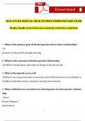 2023 RN MENTAL HEALTH ATI PROCTORED RETAKE EXAM WITH NGN QUESTIONS AND ANSWERS (VERIFIED REVISED FULL EXAM)