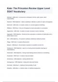 Kate&lowbar; The Princeton Review Upper Level SSAT Vocabulary