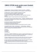 CMKG CPCM study guide exam GradedA 202