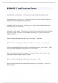PMHNP Certification Exam Complete Questions And 100&percnt; Verified Answers&period;